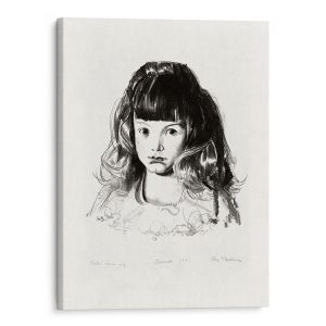 Anne 1923 Canvas Wall Art by George Wesley Bellows | CanvasJet.com
