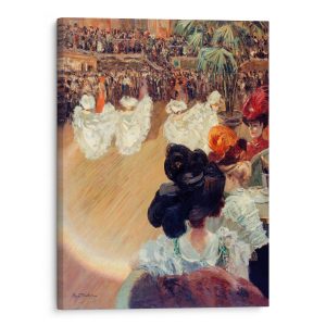 Quadrille At The Tabarin Ball 1906 Canvas Wall Art by Louis Abel Truchet | CanvasJet.com