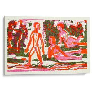 The Woodcuts Die Holzschnitte 1931 Canvas Wall Art by Ernst Ludwig Kirchner | CanvasJet.com