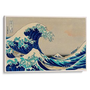 The Great Wave Off Kanagawa Canvas Wall Art by Katsushika Hokusai | CanvasJet.com