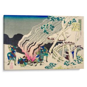 Minamoto No Muneyuki Ason 1849 Canvas Wall Art by Katsushika Hokusai | CanvasJet.com