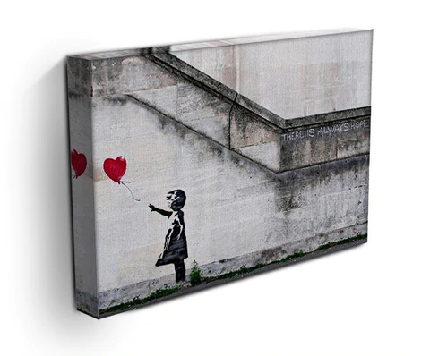 Banksy’s Girl With Balloon – The Meaning Behind The Art Canvas Printing | CanvasJet.com