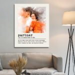 Custom Watercolor Portrait From Photo Personalized Gifts Custom Watercolor Portrait From Photo Personalized Gifts CanvasJet.com