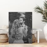 Personalized Wedding Song Lyrics with Photo Canvas Print Personalized Gifts Personalized Wedding Song Lyrics with Photo Canvas Print Personalized Gifts CanvasJet.com