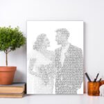 Personalized Wedding Song Lyrics with Photo Canvas Print Personalized Gifts Personalized Wedding Song Lyrics with Photo Canvas Print Personalized Gifts CanvasJet.com