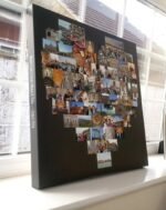 Heart Shape Collage Art Print – up to 150 Photos Personalized Gifts Heart Shape Collage Art Print – up to 150 Photos Personalized Gifts CanvasJet.com