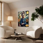 Vincent's Dreamscape Wall Art Canvas Painting For Home Decor.