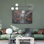 7 print on canvas & floater frame 7 print on canvas & floater frame