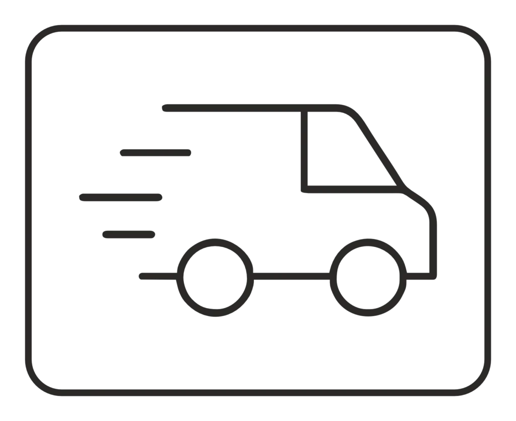 Fast Delivery icon CanvasJet