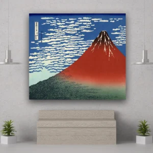 Fine Wind, Clear Morning By Katsushika Hokusai