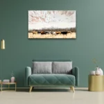 Texas Longhorn Wall Art Canvas Print for Wall Decor_CanvasJet