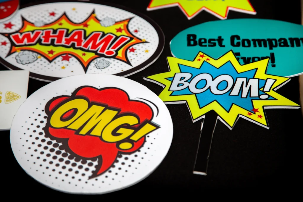 Custom vinyl stickers printed by CanvasJet