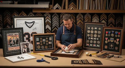 Framing Memorabilia by CanvasJet