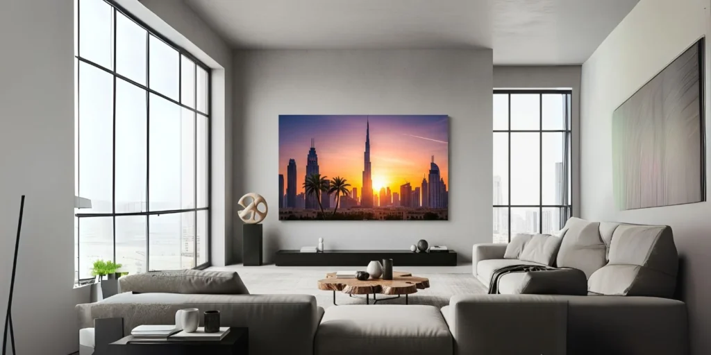 Canvas photo printing for modern home wall décor in Dubai by CanvasJet