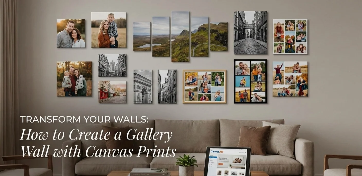 Gallery Wall by CanvasJet