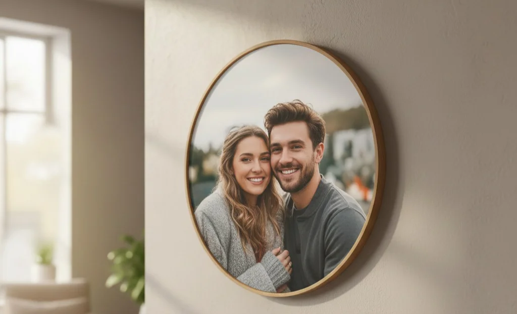 Round Canvas Print for Gifting by CanvasJet - CanvasJet.com Round Canvas Print for Gifting by CanvasJet