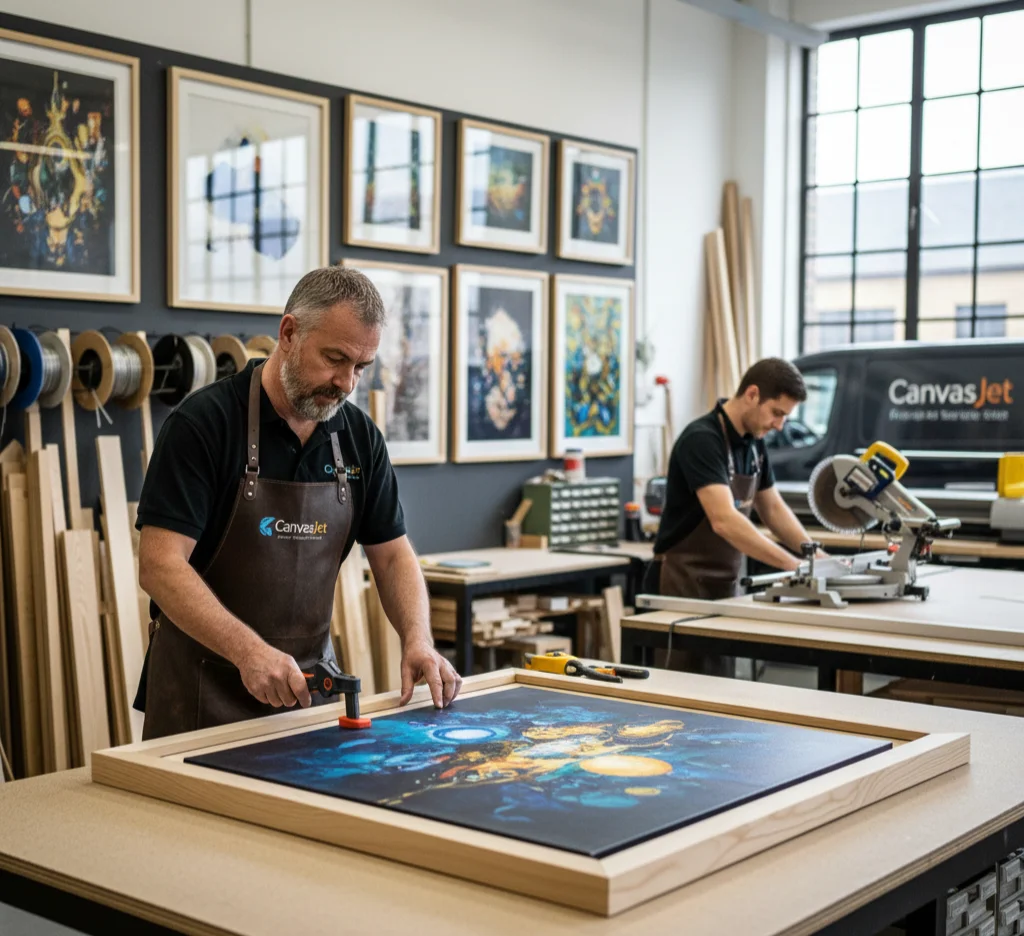Art Framing Services by CanvasJet