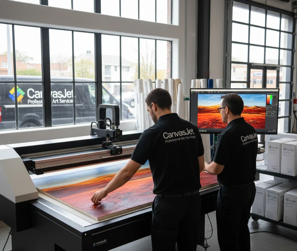 Art Scanning Services in Dubai by Canvasjet