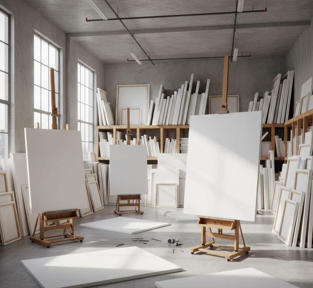 Blank Canvases by CanvasJet