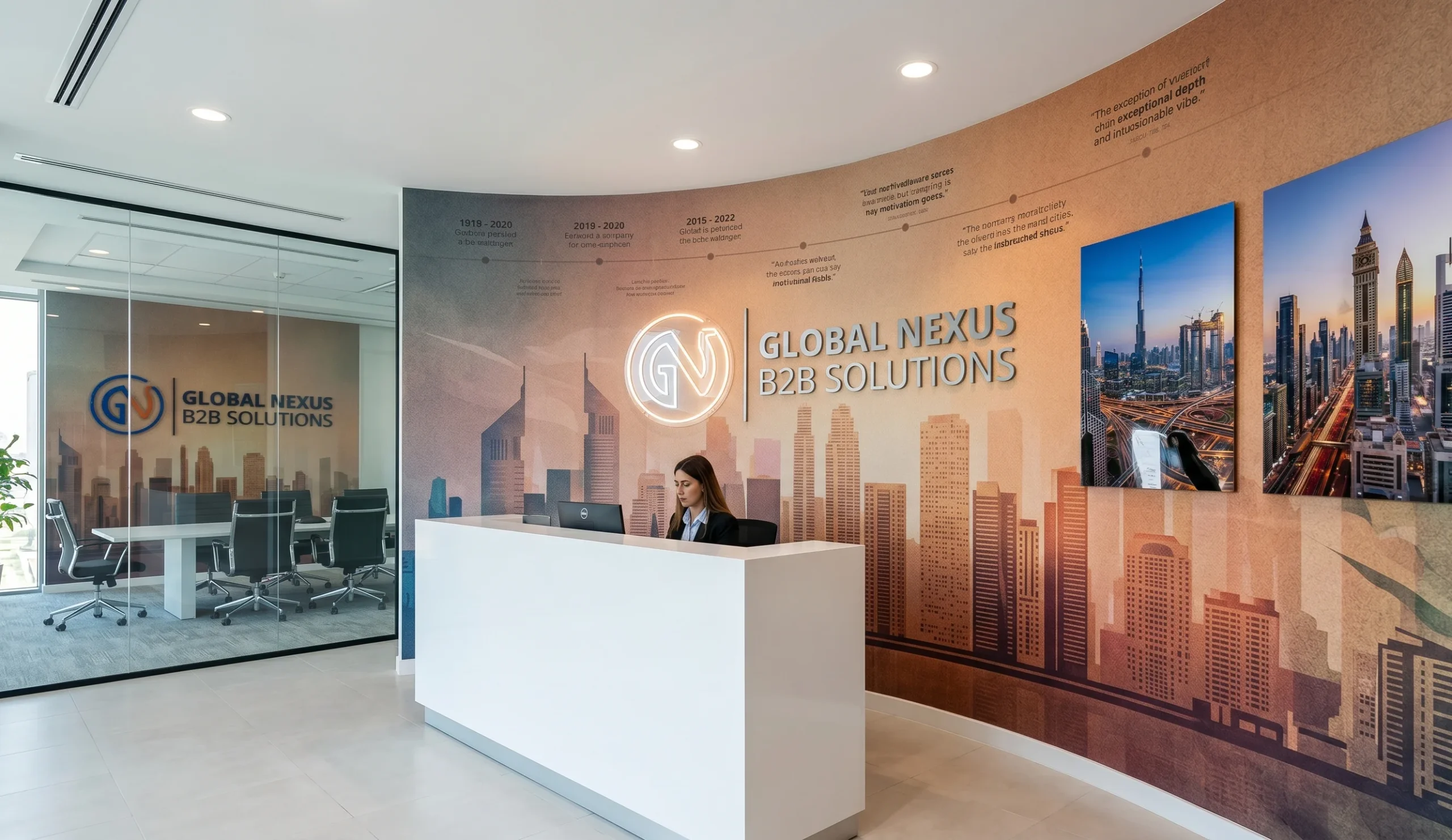 Custom Wallpaper Elevating Commercial Spaces in UAE_Canvasjet