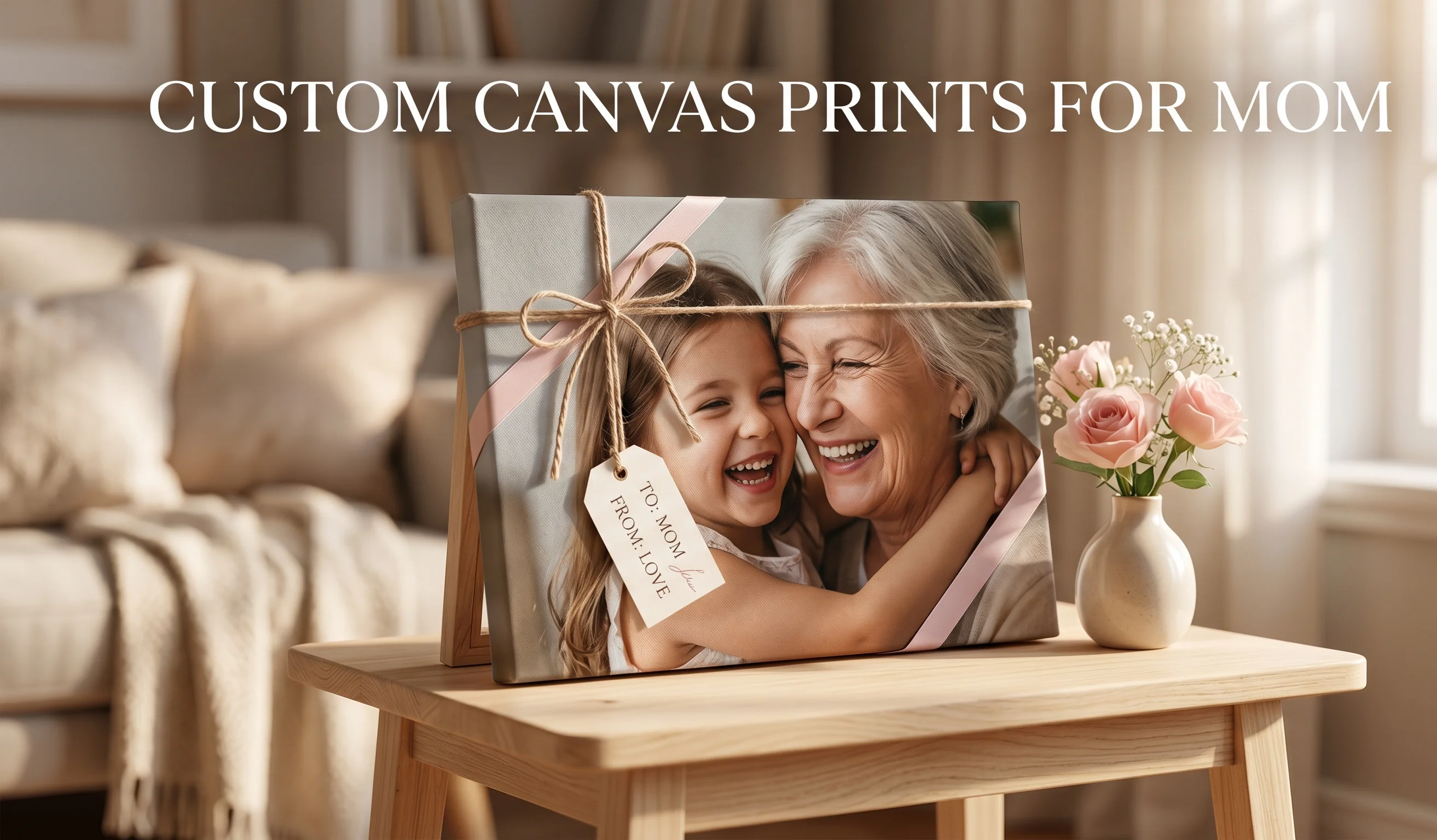 Custom Canvas Prints for Mothers Day by Canvasjet