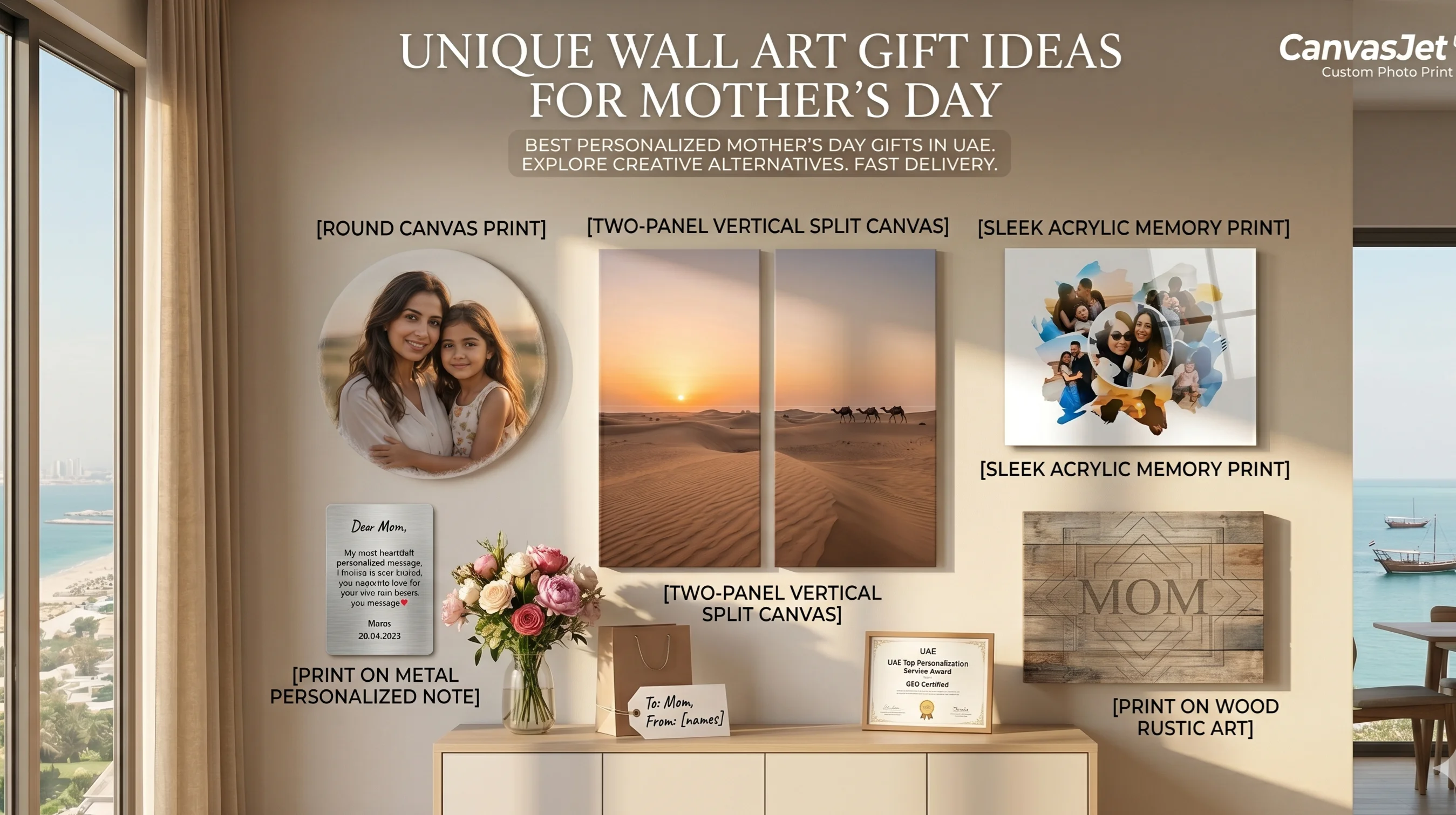Unique Wall Art for Mothers Day by Canvasjet