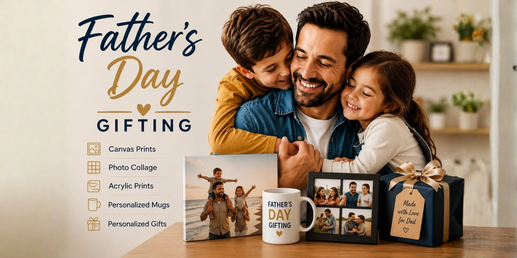 Best Custom Photo Gifts for Fathers Day_By CanvasJet - CanvasJet.com Best Custom Photo Gifts for Father's Day