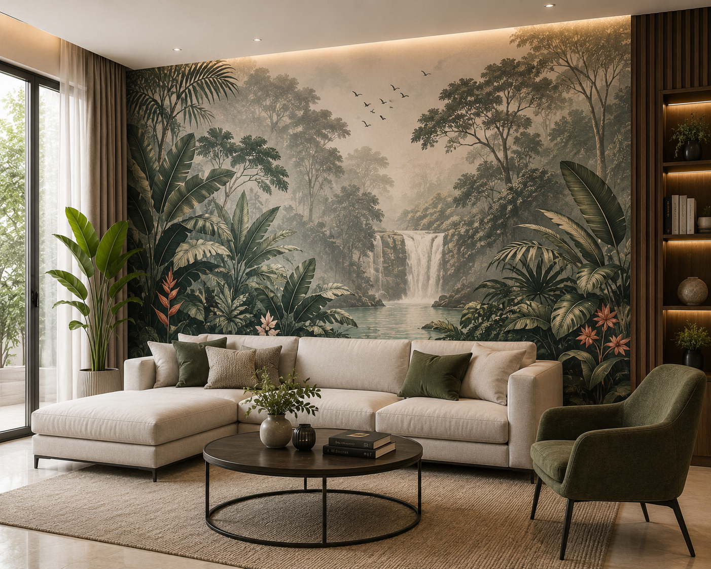 Custom Wallpaper Printing for homes in Dubai by CanvasJet