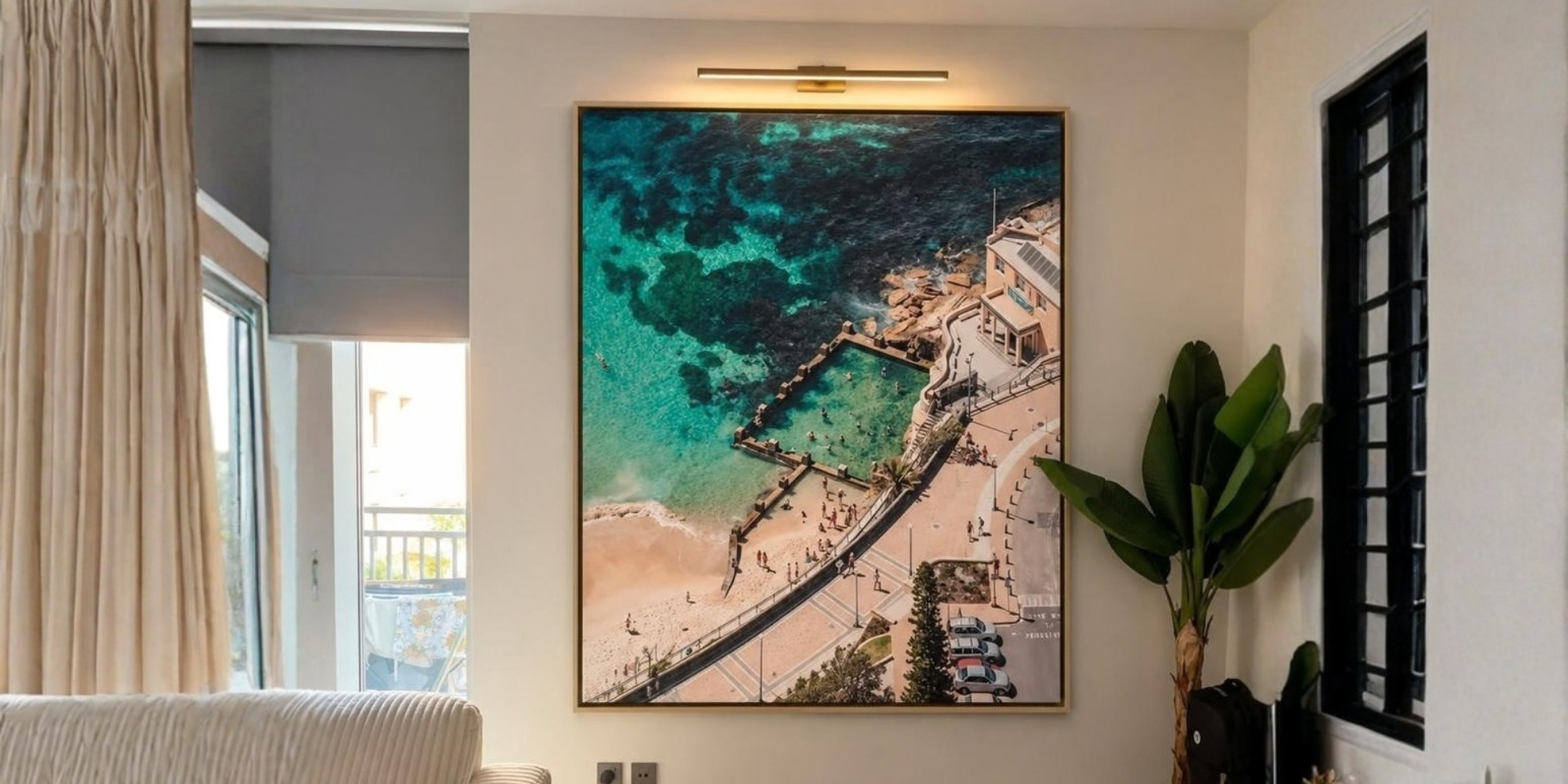 Beautiful artwork created by CanvasJet in Dubai for a hospitality client